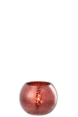 Porte-bougies Noël Rose Petit Jolipa