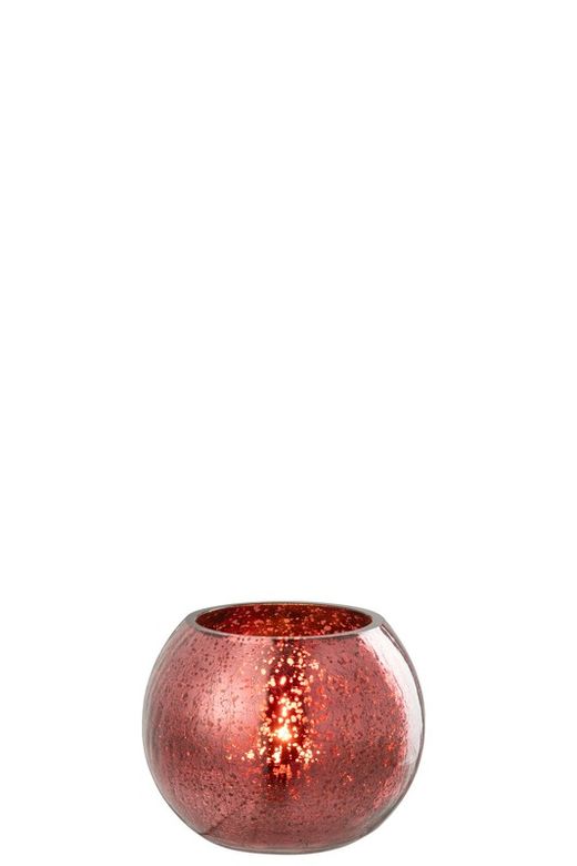 Porte-bougies Noël Rose Petit Jolipa