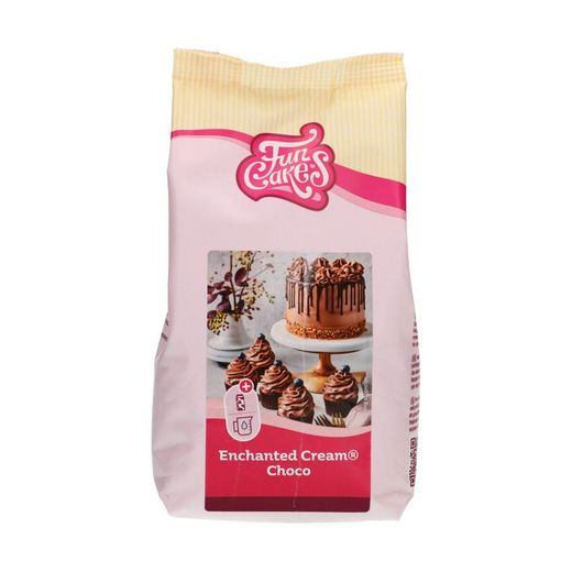 Έτοιμη μους κρέμας μαγεμένης σοκολάτας 450 gr funcakes