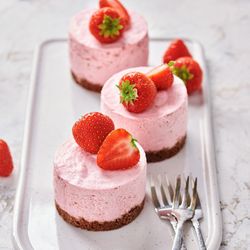 Mousse de morango preparado 150 grs funcakes