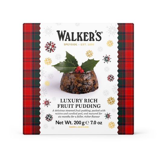Pudding Χριστουγέννων Walkers 200 grs