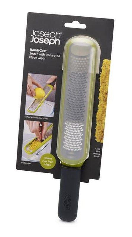 Handi-zest joseph kitchen grater with trailing wedge