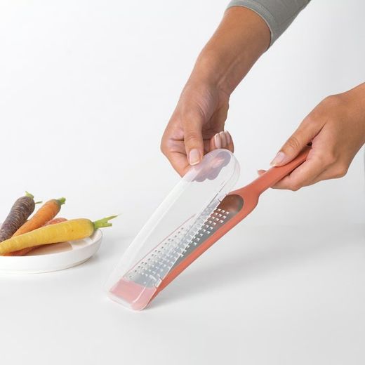 Rallador grueso + Funda Terracotta Pink Brabantia
