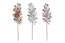 Silver and Gold Christmas Branch 30x10x68 cm