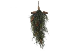 PVC Pineapple Hanging Branch Green