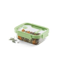 Recipiente Hermetico 100% De Vidrio 1050Ml Rectangular Lekue