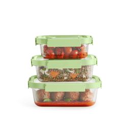 Hermetic Container 100% Glass 520Ml Square Lekue