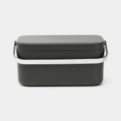 Recipiente para residuos orgánicos Gris Oscuro Brabantia
