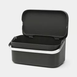 Recipiente para residuos orgánicos Gris Oscuro Brabantia