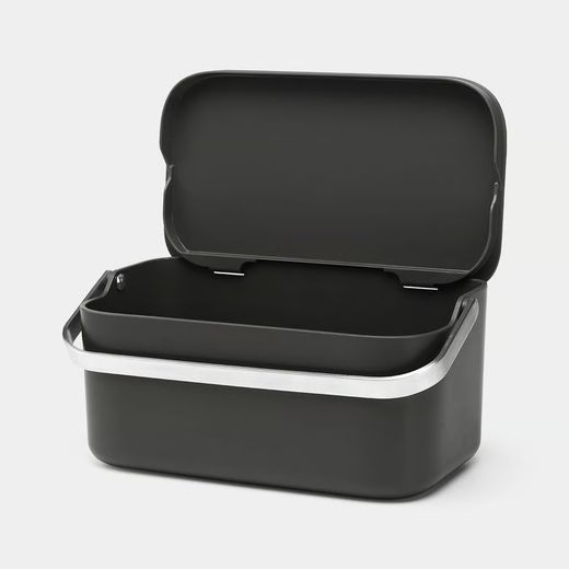 Recipiente para residuos orgánicos Gris Oscuro Brabantia