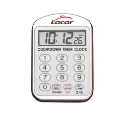 Reloj Minutero De Cocina Con Alarma Lacor