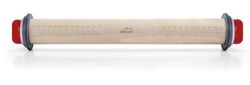 Rodillo Amasar Madera Con Anillas 34Cm Lacor