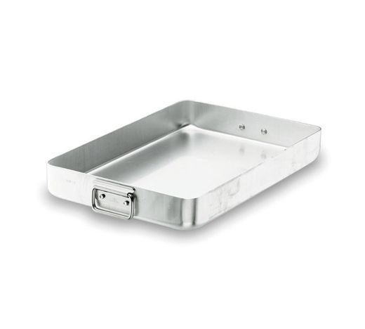 Rôtissoire Poignées Pliantes 50x35 Cms Chef Aluminium Lacor Professional
