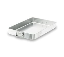 Rustidera Asas Abatibles 55x37 Cms Chef Aluminio Lacor Profesional