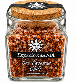 Sal escamas chili Especias del Sol 110 grs