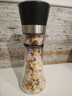 Sal Escamas Naranja, Pimienta rosa, chili Especias del Sol 75 grs