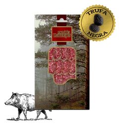 Salchichón Cular Trufado de Jabalí Loncheado Gourmet Botularium 100 g