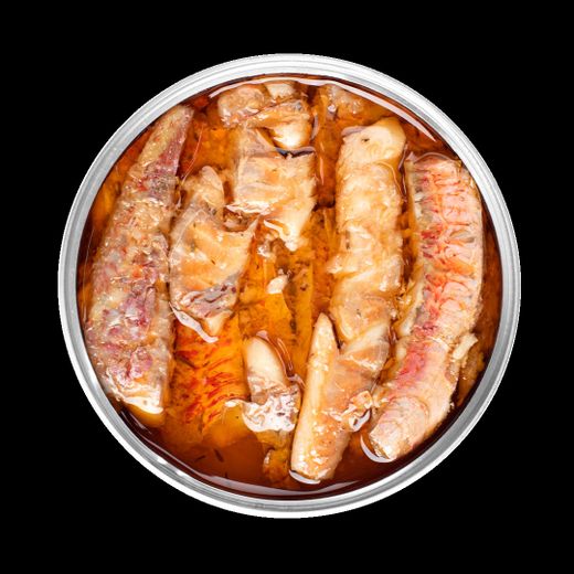 Salmonete con Limón y Tomillo ABC+ Conservas Marisco Pescado Gourmet Portugal 120 g