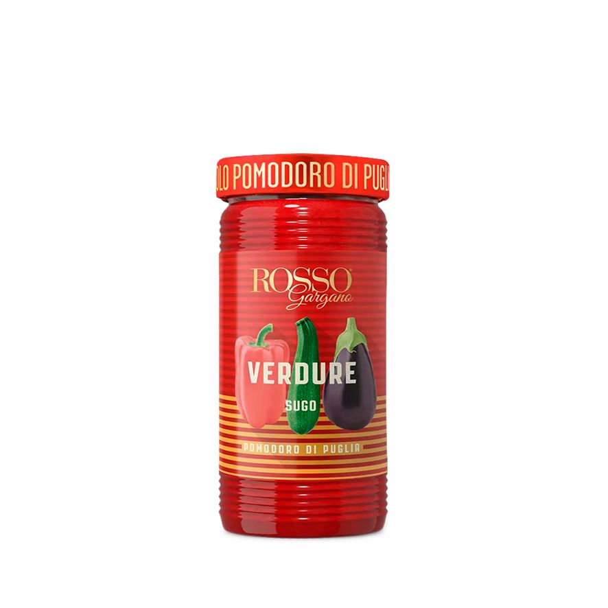Salsa alla Verdure 290 grs Rosso Gourmet Italia