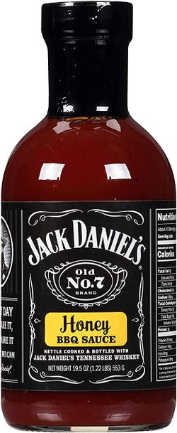 Salsa Barbacoa con Miel 280 g Botella Jack Daniels