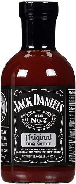 Salsa Barbacoa Original 280 g Botella Jack Daniels