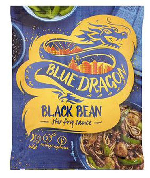 Salsa di fagioli neri 120 gr di drago blu