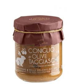 Salsa de conejo con aceitunas Taggiasca 180 g Alpe Magna