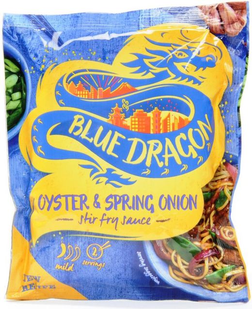 Onion oyster sauce 120 grs blue dragon