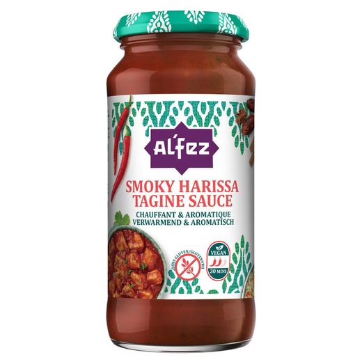 Καπνιστή Harissa Arabic Tagine Sauce 450G Al'Fez