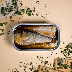 Sardinas Ahumadas en Aceite Virgen Extra  Conservas Jose Gourmet Portugal 120 g