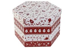 Set 14 Bolas de Navidad PVC 25 x 21,5 x 15,5 Rojo