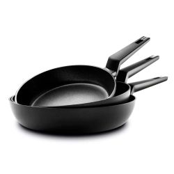 Set 3 sartenes Castey Titanium 24-26-28 cm
