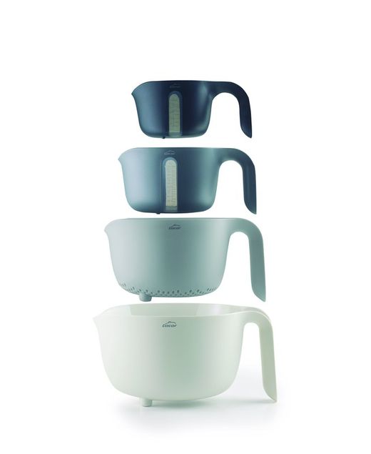 Conjunto de 4 Taças para Pastelaria Practic Lacor Medidas