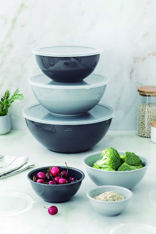 Set 6 Boles Cocina Repostería Polipropileno Lacor