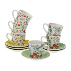 Set 6 Tazas Café Aurora