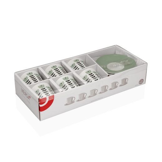 Set med 6 Erna porslinskaffekoppar