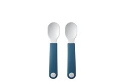 Set cuchara infantil aprendizaje mio - 2 pzas - azul
