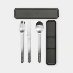 Set de 3 cubiertos Gris Oscuro Brabantia