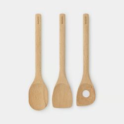 Set de 3 utensilos de madera Madera de Haya Brabantia