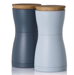Set de molinillos sal y pimienta twin dark light Adhoc