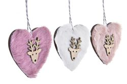 Set of 3 Assorted Christmas Tree Decorations Collection
