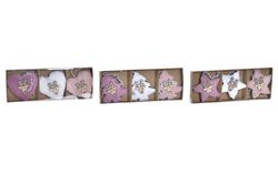 Set of 3 Assorted Christmas Tree Decorations Collection