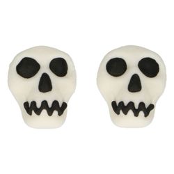 Set decoración postres calaveras 8 uds funcakes