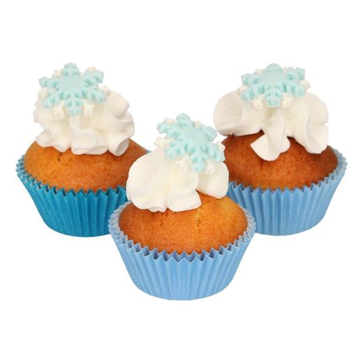 Snowflake dessert dekorationsset 12 st funcakes