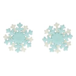 Snowflake dessert dekorationsset 12 st funcakes