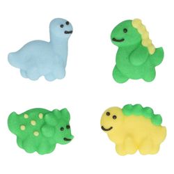 Conjunto de decoração de sobremesa de dinossauro 12 pcs funcakes