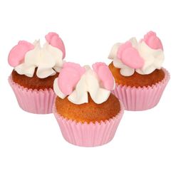 Σετ επιδόρπιο ροζ παιδικά πόδια 16 τμχ funcakes