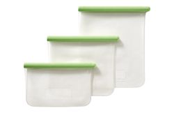 Lekue Zestaw 3 torebek silikonowych wielokrotnego użytku