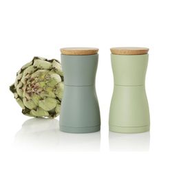 Set molinillos cerámicos sal pimienta twin 13,3 cm Adhoc