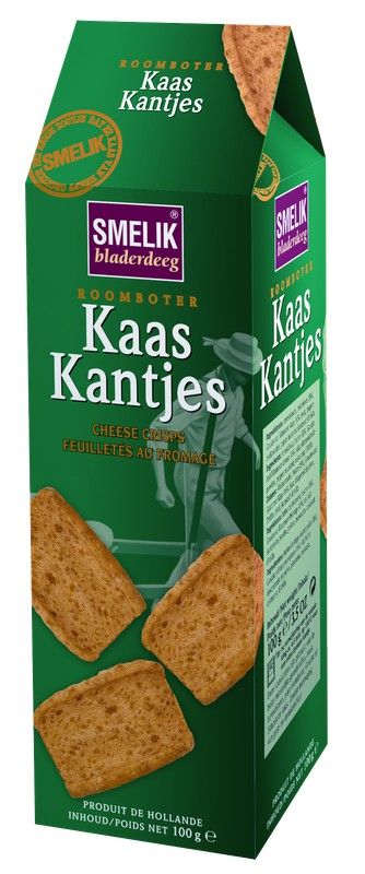 Snack queso smelik kaas kantjes (verde) 100 g